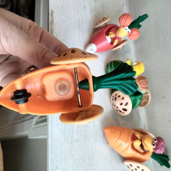 Vintage Fraggle Rock 4 piece McDonalds toys - Picture 2 of 9